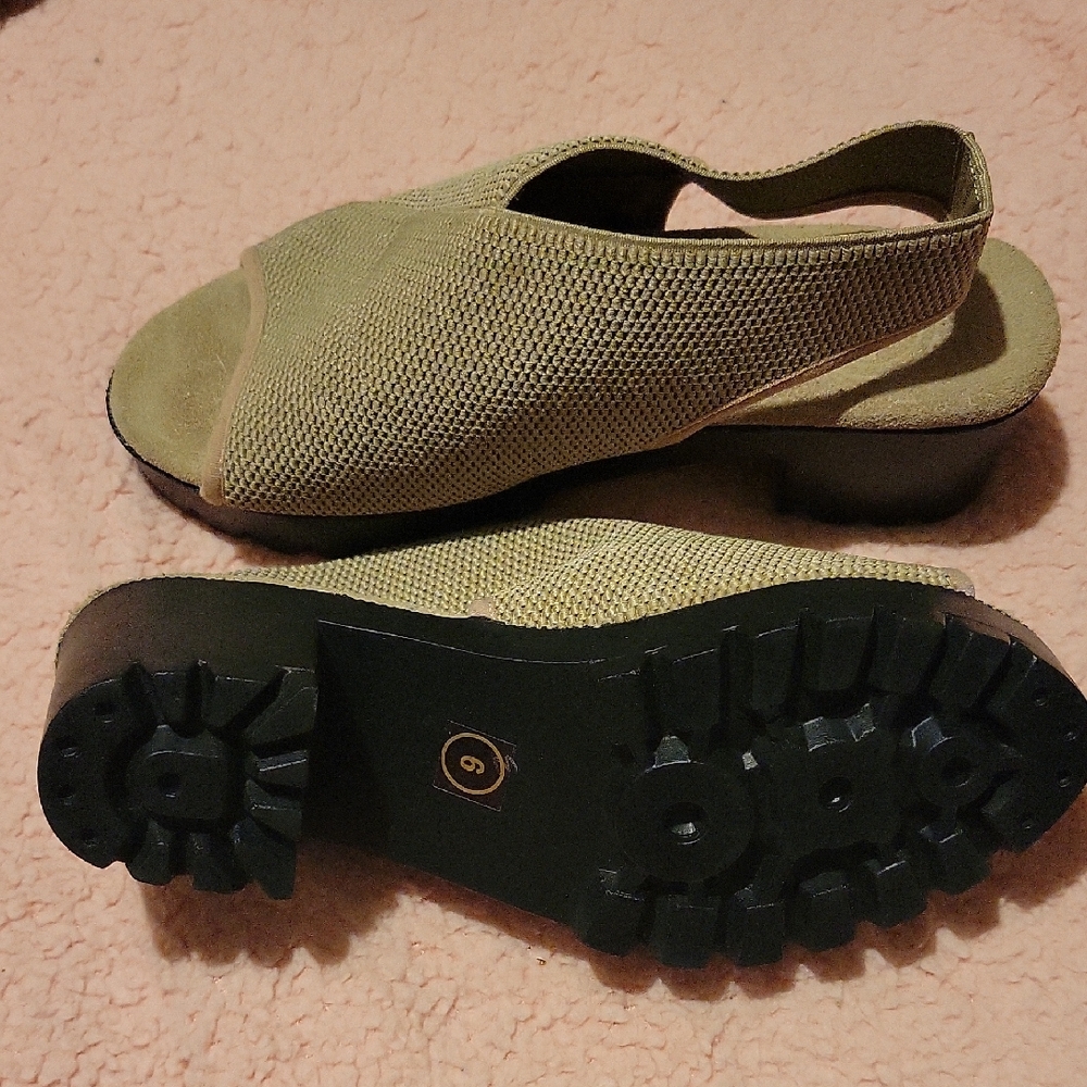 MEXICANA Olive Green Women's Sandals
